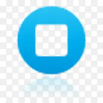 ��ťֹͣsuper-mono-blue-icons-������