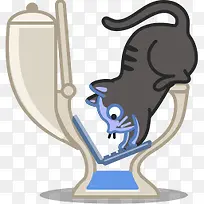 猫的笔记本电脑图标-空若网 猫的笔记本电脑图标-空若网