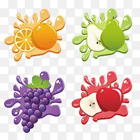 矢量水果素材-空若网 矢量水果素材-空若网