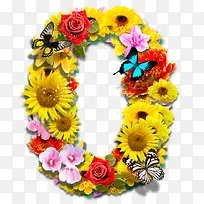 鲜花数字0-空若网 鲜花数字0-空若网