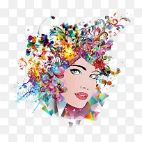 矢量水彩图像-空若网 矢量水彩图像-空若网