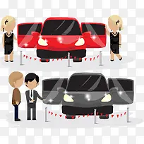 展车PNG矢量元素-空若网 展车PNG矢量元素-空若网