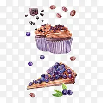 水彩巧克力蛋糕-空若网 水彩巧克力蛋糕-空若网