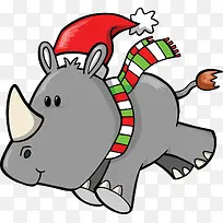 卡通可爱犀牛-空若网 卡通可爱犀牛-空若网