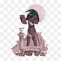 矢量埃及插画-空若网 矢量埃及插画-空若网