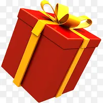 温馨红色创意礼盒-空若网 温馨红色创意礼盒-空若网