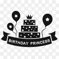 黑色生日快乐艺术字矢量素材-空若网 黑色生日快乐艺术字矢量素材-空若网