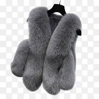 狐狸毛背心-空若网 狐狸毛背心-空若网