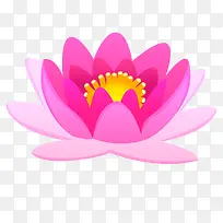 卡通荷花PNG下载-空若网 卡通荷花PNG下载-空若网