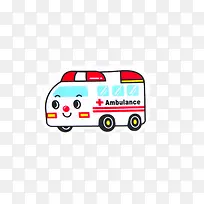白色的救护车-空若网 白色的救护车-空若网