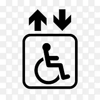 残疾人电梯标志-空若网 残疾人电梯标志-空若网