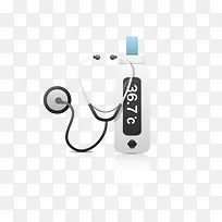 扁平化温度计-空若网 扁平化温度计-空若网