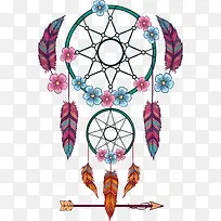 多彩羽毛民族风挂饰-空若网 多彩羽毛民族风挂饰-空若网