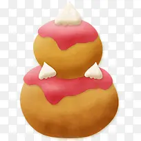 卡通奶油蛋糕-空若网 卡通奶油蛋糕-空若网