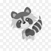 矢量可爱森林小动物-空若网 矢量可爱森林小动物-空若网