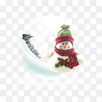 圣诞节雪景雪人-空若网 圣诞节雪景雪人-空若网