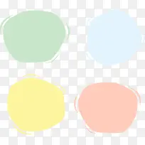 多彩圆圈卡片-空若网 多彩圆圈卡片-空若网