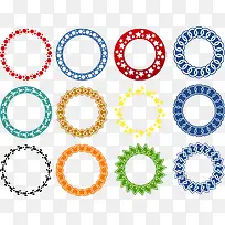 各种圆圈图案-空若网 各种圆圈图案-空若网