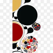 多彩简约圆圈-空若网 多彩简约圆圈-空若网