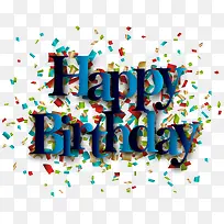 生日快乐艺术字-空若网 生日快乐艺术字-空若网