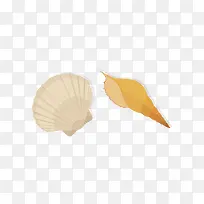 卡通贝壳海螺免抠素材-空若网 卡通贝壳海螺免抠素材-空若网