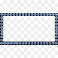 矩形青花边框-空若网 矩形青花边框-空若网