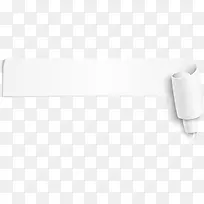 卷曲白色标题纸张-空若网 卷曲白色标题纸张-空若网