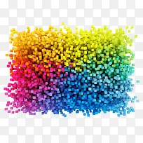 彩色立方体-空若网 彩色立方体-空若网