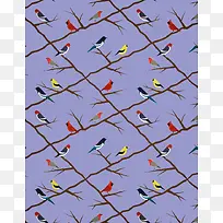 小鸟站立枝头-空若网 小鸟站立枝头-空若网