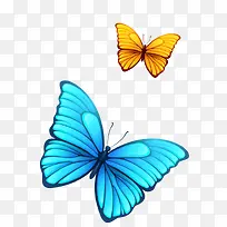 彩色渐变蝴蝶-空若网 彩色渐变蝴蝶-空若网