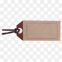 咖啡色经典纹理标签-空若网 咖啡色经典纹理标签-空若网