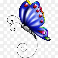 彩色蝴蝶-空若网 彩色蝴蝶-空若网