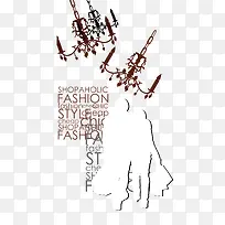 英文字母素材服装海报背景素材-空若网 英文字母素材服装海报背景素材-空若网