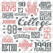 英文数字矢量-空若网 英文数字矢量-空若网