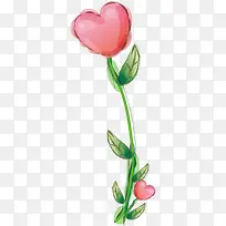 爱心形状的花-空若网 爱心形状的花-空若网