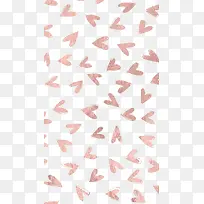 粉色爱心印花-空若网 粉色爱心印花-空若网