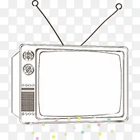 复古电视机边框-空若网 复古电视机边框-空若网