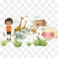 可爱人和动物-空若网 可爱人和动物-空若网