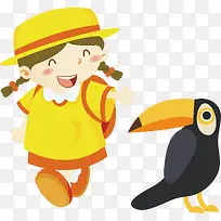 手绘人和动物-空若网 手绘人和动物-空若网