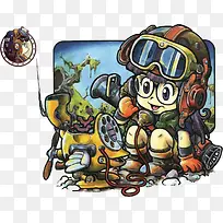 手绘机械阿拉蕾-空若网 手绘机械阿拉蕾-空若网