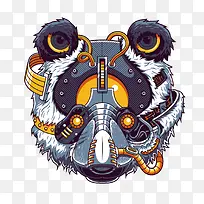 矢量机械熊-空若网 矢量机械熊-空若网