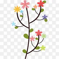 彩色野花花藤-空若网 彩色野花花藤-空若网