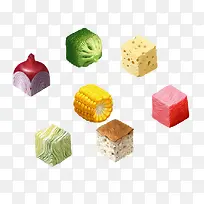 蔬菜方块-空若网 蔬菜方块-空若网