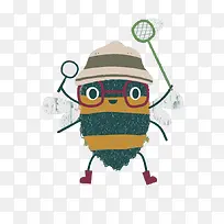 卡通插画可爱小蜜蜂-空若网 卡通插画可爱小蜜蜂-空若网