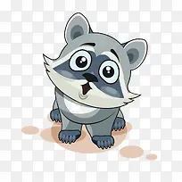 卡通可爱小动物装饰设计动物头像-空若网 卡通可爱小动物装饰设计动物头像-空若网