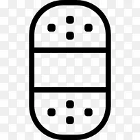 白色电话电脑图标黑色剪贴画绷带-空若网 白色电话电脑图标黑色剪贴画绷带-空若网