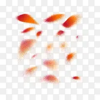 漂浮科技橙色渐变点面-空若网 漂浮科技橙色渐变点面-空若网