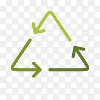 绿色三角形箭头-空若网 绿色三角形箭头-空若网