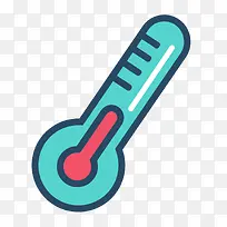 扁平化体温计PNG下载-空若网 扁平化体温计PNG下载-空若网