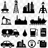 能源化工石油制造行业等矢量素材-空若网 能源化工石油制造行业等矢量素材-空若网